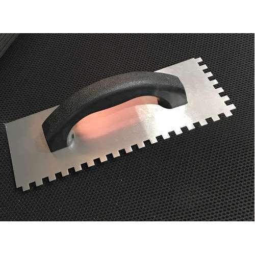 NOTCHED SS TROWEL NOTCHED SS TROWEL — Tools & Accessories by HIR Industries